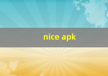 nice apk